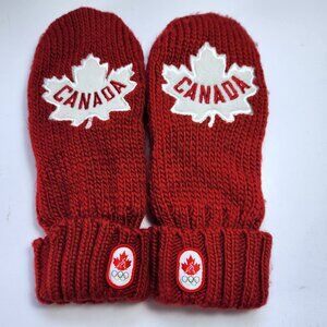 Olympic Mittens 2012 Team Canada Size S/M Unisex Adult Hudsons Bay HBC